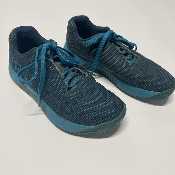 Nobull SF Trainer Plus Superfabric Sneakers Women's 7.5 Men's 6 Deep Teal - Picture 3 of 11